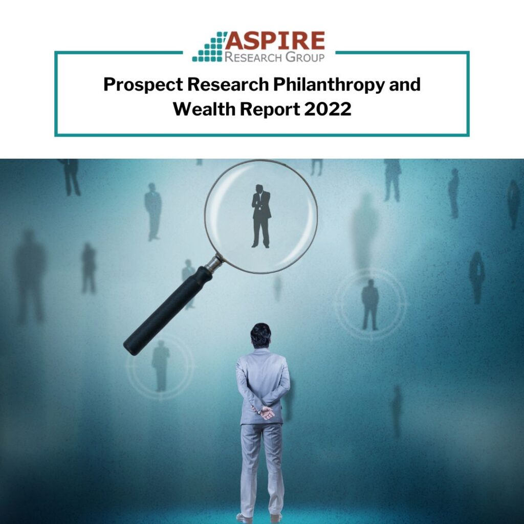 Prospect Research and Wealth Report 2022