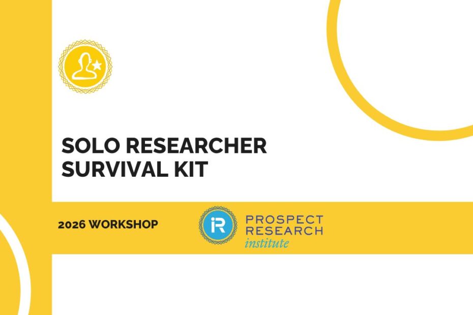 Solo-Researcher-Survival-Kit